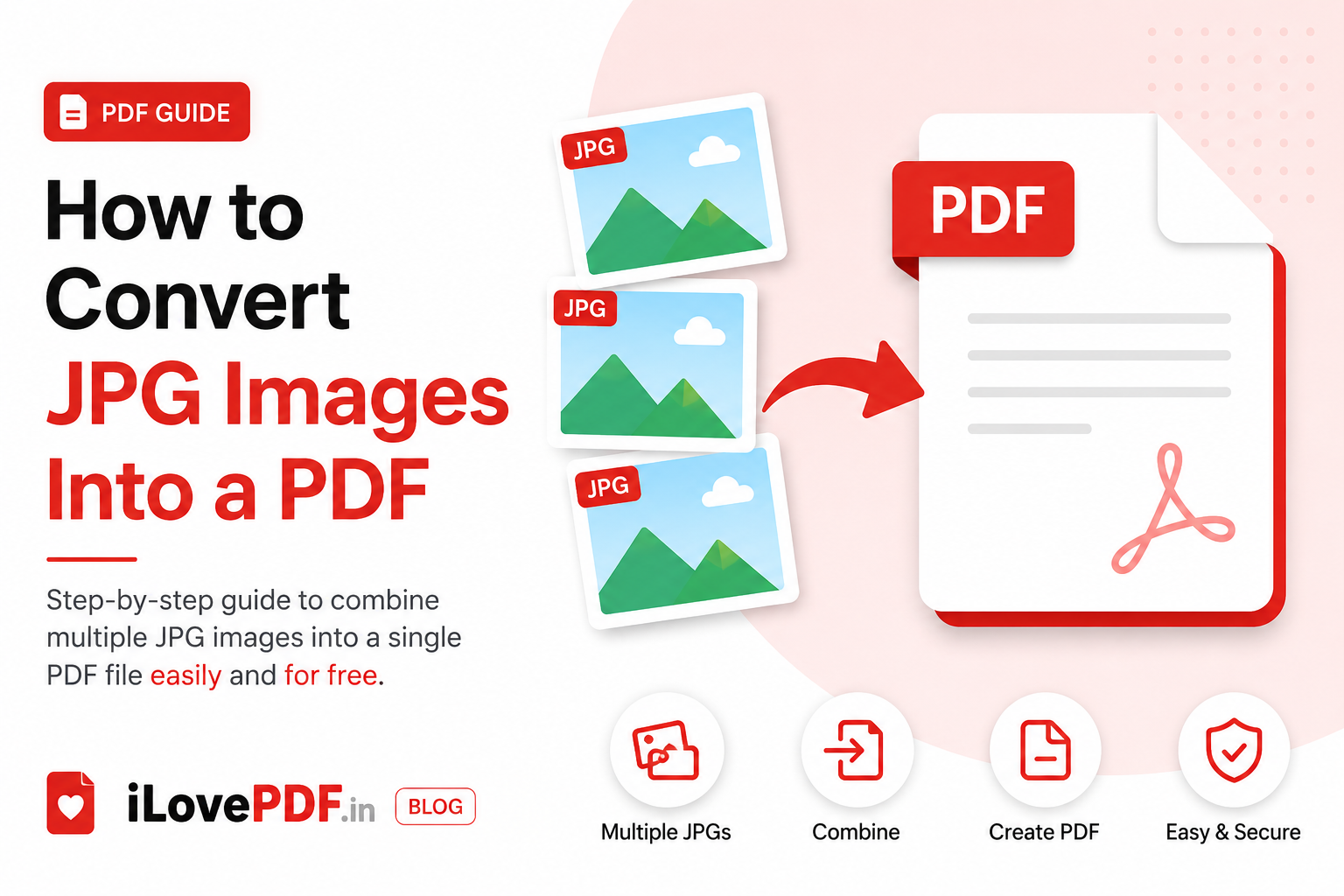 How to Convert JPG Images Into a PDF