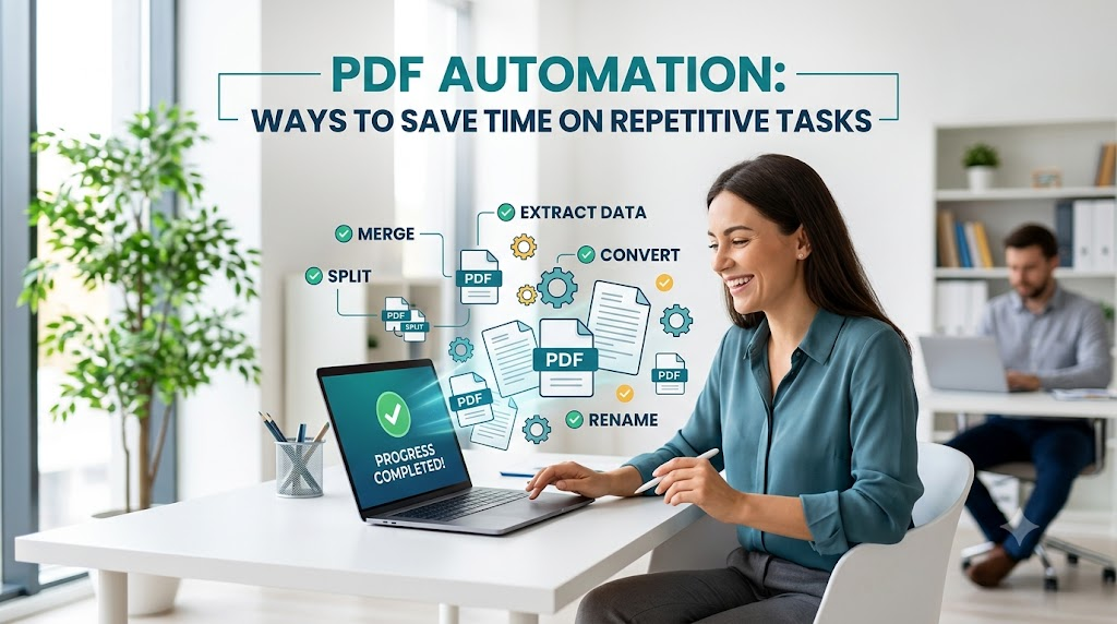 PDF Automation: Ways to Save Time on Repetitive Tasks
